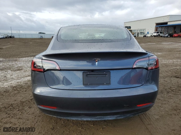 2023 Tesla Model 3 with VIN 5YJ3E1EA3PF697049, listed as a Copart auction lot 50838675 with 12,373 mi miles and Salvage Title. Bid and sale history available at carsss.com. Image 6.