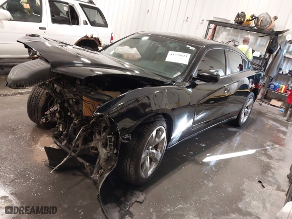 2012 Dodge Charger SXT with VIN 2C3CDXHG4CH142125, listed as a IAAI auction lot 41790623 with 110,252 mi miles. Bid and sale history available at carsss.com. Image 18.