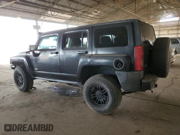 2008 Hummer H3 with VIN 5GTEN33E288230967, listed as a Copart auction lot 88598185 with 202,735 mi miles and Clean Title. Bid and sale history available at DreamBid. Image 2.