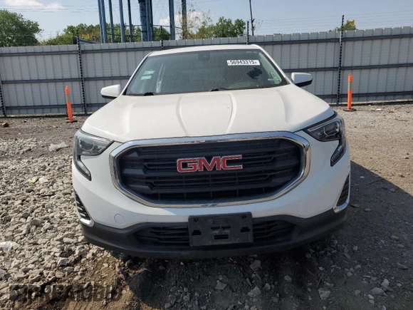 2020 GMC Terrain SLE with VIN 3GKALMEV1LL157586, listed as a Copart auction lot 56943315 with 38,118 mi miles and Salvage title. Bid and sale history available at DreamBid. Image 5.