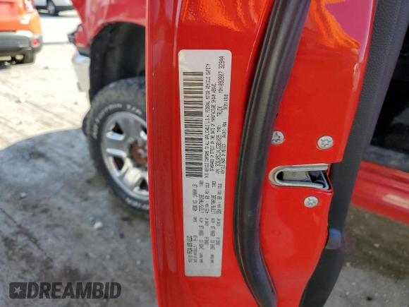 2018 Ram 2500 Tradesman with VIN 3C6UR5CJ4JG381025, listed as a Copart auction lot 50535245 with 57,839 mi miles and Salvage title. Bid and sale history available at DreamBid. Image 12.