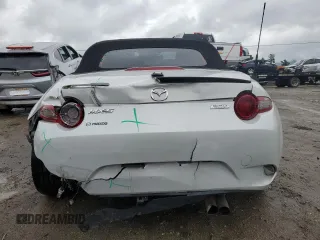 2016 Mazda MX-5 Miata Club z VIN JM1NDAC79G0107454, wystawiony jako Copart lot #47976975 z przebiegiem 47 362 mil mil oraz Szkoda całkowita • Salvage title. Historia ofert i sprzedaży dostępna na DreamBid. Obrazek 6.