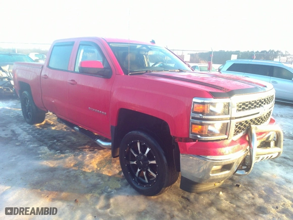 2014 Chevrolet Silverado 1500 LT with VIN 3GCUKREC0EG106440, listed as a IAAI auction lot 41635561 with 180,101 mi miles. Bid and sale history available at carsss.com. Image 1.