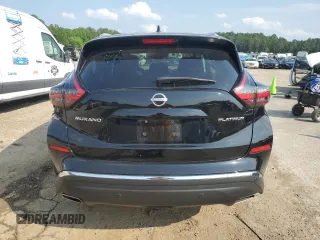 2023 Nissan Murano Platinum z VIN 5N1AZ2DJ5PC142597, wystawiony jako Copart lot #56069314 z przebiegiem 10 550 mil mil oraz Szkoda całkowita • Salvage title. Historia ofert i sprzedaży dostępna na DreamBid. Obrazek 6.