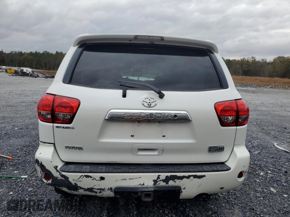 2010 Toyota Sequoia Platinum with VIN 5TDYY5G14AS030012, listed as a Copart auction lot 84198654 with 320,684 mi miles and Salvage Title. Bid and sale history available at carsss.com. Image 6.