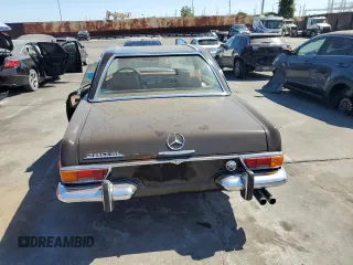 1970 Mercedes-Benz SL with VIN 11304412015305, listed as a Copart auction lot 65378684 with 83,202 mi miles and Salvage title. Bid and sale history available at DreamBid. Image 6.