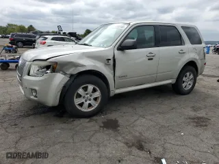 2008 Mercury Mariner with VIN 4M2CU81Z68KJ38231, listed as a Copart auction lot 72882484 with 160,703 mi miles and Salvage Title. Bid and sale history available at carsss.com. Image 1.