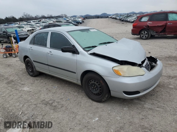 2006 Toyota Corolla CE with VIN JTDBR32E860064935, listed as a Copart auction lot 42436825 with 156,828 mi miles and Clean title. Bid and sale history available at DreamBid. Image 4.