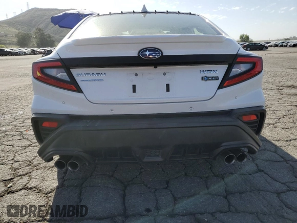 2022 Subaru WRX GT with VIN JF1VBAU63N8017488, listed as a Copart auction lot 47215795 with 24,376 mi miles and Salvage title. Bid and sale history available at DreamBid. Image 6.