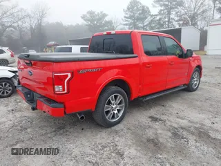 2016 Ford F-150 XL with VIN 1FTEW1CP9GKD03358, listed as a IAAI auction lot 41057089 with 104,573 mi miles and . Bid and sale history available at DreamBid. Image 4.