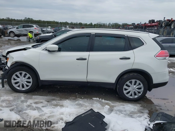 2016 Nissan Rogue S with VIN JN8AT2MT2GW014795, listed as a IAAI auction lot 41393853 with 116,990 mi miles and . Bid and sale history available at DreamBid. Image 14.