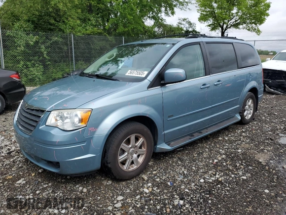 2008 Chrysler Town & Country Touring with VIN 2A8HR54P38R803439, listed as a Copart auction lot 56575505 with 130,186 mi miles and Salvage title. Bid and sale history available at DreamBid. Image 1.