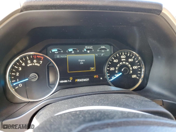 2015 Ford F-150 XLT with VIN 1FTEW1EG2FKE37110, listed as a Copart auction lot 41885385 with 166,486 mi miles and Salvage Title. Bid and sale history available at carsss.com. Image 9.