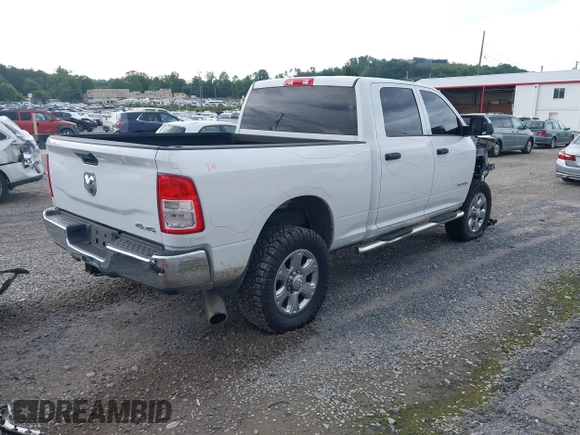 2022 Ram 2500 Tradesman with VIN 3C6UR5CL9NG126846, listed as a IAAI auction lot 42395508 with 54,602 mi miles and . Bid and sale history available at DreamBid. Image 4.