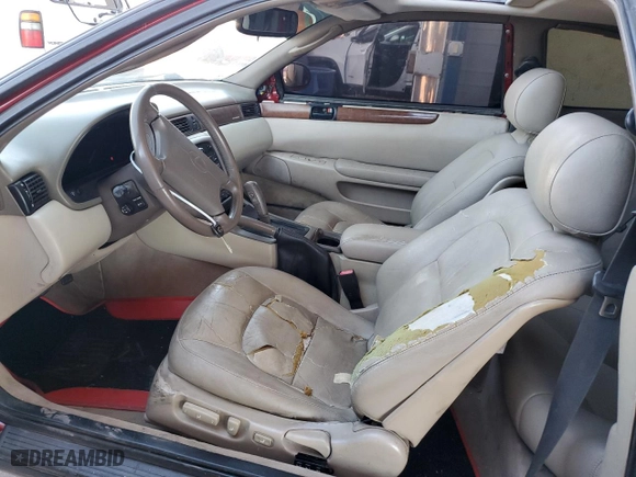 1994 Lexus SC 400 with VIN JT8UZ30C7R0038257, listed as a Copart auction lot 46889845 with 243,576 mi miles and Salvage Title. Bid and sale history available at carsss.com. Image 7.