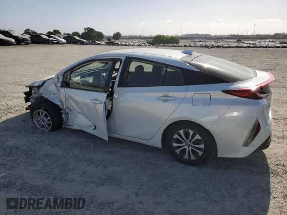 2021 Toyota Prius LE with VIN JTDKAMFP2M3173895, listed as a Copart auction lot 54384825 with 72,915 mi miles and Salvage Title. Bid and sale history available at DreamBid. Image 2.