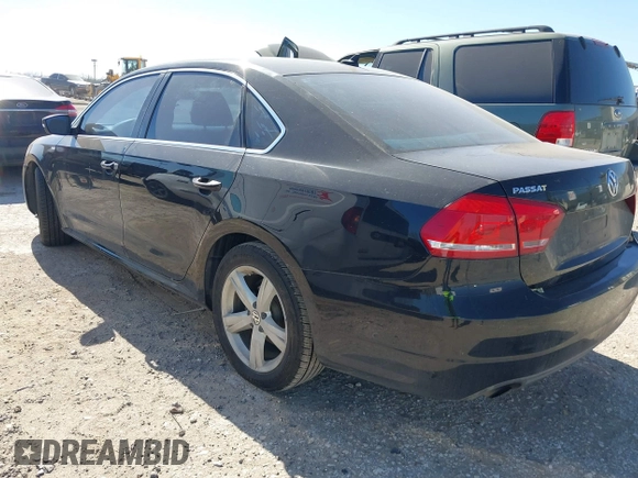 2014 Volkswagen Passat Wolfsburg Edition with VIN 1VWAS7A30EC041800, listed as a IAAI auction lot 41769648 with 120,645 mi miles and . Bid and sale history available at DreamBid. Image 3.