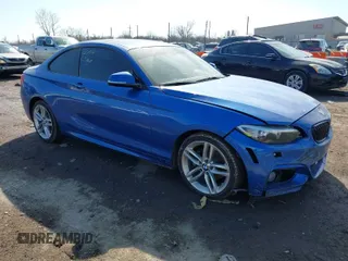 2017 BMW 2 Series 230i xDrive with VIN WBA2H9C32HV642565, listed as a IAAI auction lot 41675092 with 35,929 mi miles. Bid and sale history available at carsss.com. Image 1.