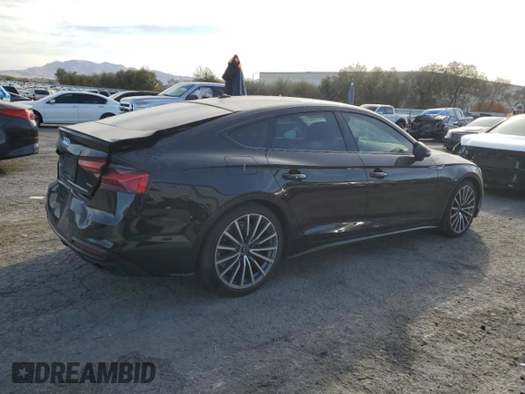 2022 Audi A5 Sportback Premium Plus z VIN WAUCBCF51NA029467, wystawiony jako Copart lot #81144114 z przebiegiem 20 622 mil mil oraz Szkoda całkowita • Salvage title. Historia ofert i sprzedaży dostępna na DreamBid. Obrazek 3.