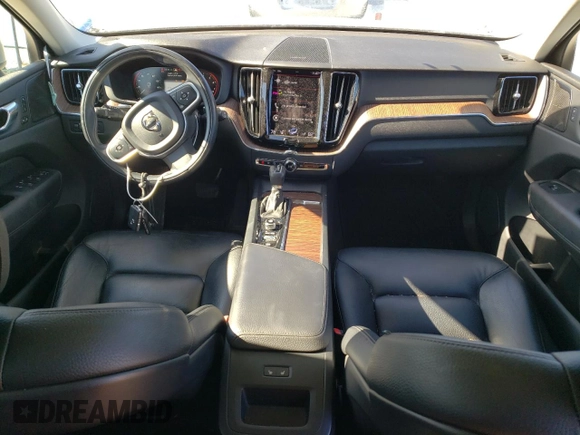2021 Volvo XC60 Momentum with VIN YV4A22RK5M1765250, listed as a Copart auction lot 43321205 with 51,594 mi miles and Salvage title. Bid and sale history available at DreamBid. Image 8.