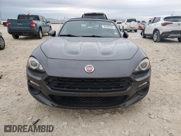 2017 FIAT 124 Spider Elaborazione Abarth z VIN JC1NFAEK4H0127606, wystawiony jako Copart lot #88480585 z przebiegiem 43 786 mil mil oraz Szkoda całkowita • Salvage title. Historia ofert i sprzedaży dostępna na DreamBid. Obrazek 5.