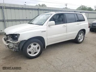 2005 Toyota Highlander with VIN JTEDP21A150061540, listed as a Copart auction lot 51641345 with 261,431 mi miles and Salvage Title. Bid and sale history available at carsss.com. Image 1.