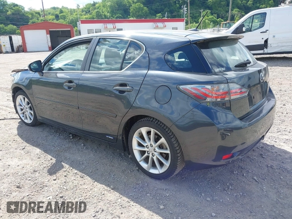 2011 Lexus CT 200h with VIN JTHKD5BH6B2017517, listed as a IAAI auction lot 42297215 with 162,209 mi miles and . Bid and sale history available at DreamBid. Image 3.