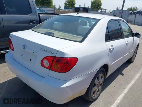 2003 Toyota Corolla CE with VIN 1NXBR32E53Z012792, listed as a IAAI auction lot 42035927 with 180,376 mi miles and . Bid and sale history available at DreamBid. Image 4.