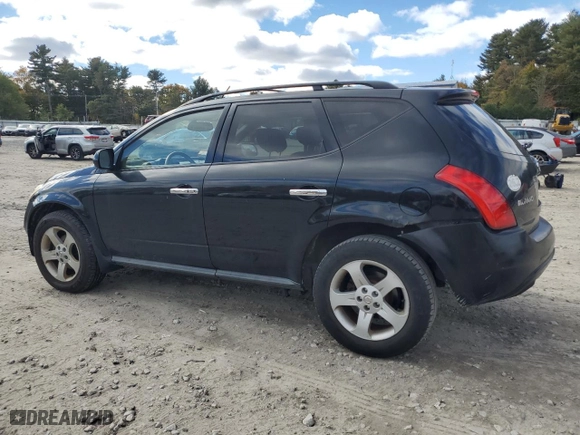 2005 Nissan Murano S with VIN JN8AZ08W95W425468, listed as a Copart auction lot 76286434 with 146,133 mi miles and Clean Title. Bid and sale history available at carsss.com. Image 2.