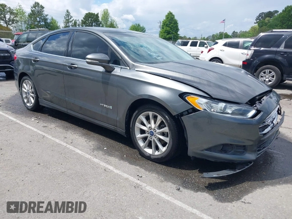 2016 Ford Fusion SE Hybrid с VIN 3FA6P0LU6GR127095, выставлен на аукционе IAAI как лот 42013324 с пробегом 134 474 миль миль и . История ставок и продаж доступна на DreamBid. Изображение 1.