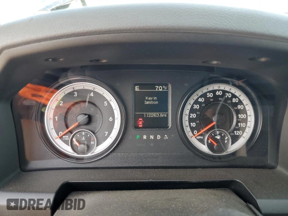 2015 Ram 1500 ST with VIN 1C6RR7ST8FS539127, listed as a Copart auction lot 54169075 with 112,263 mi miles and Salvage title. Bid and sale history available at DreamBid. Image 9.