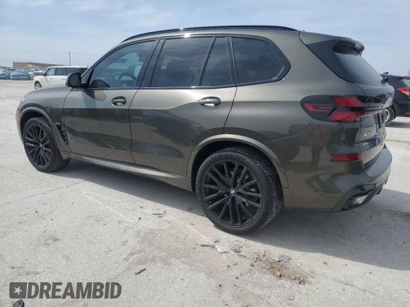 2025 BMW X5 sDrive40i with VIN 5UX13EU07S9Z06159, listed as a Copart auction lot 46913255 with 202 mi miles and Salvage Title. Bid and sale history available at carsss.com. Image 2.