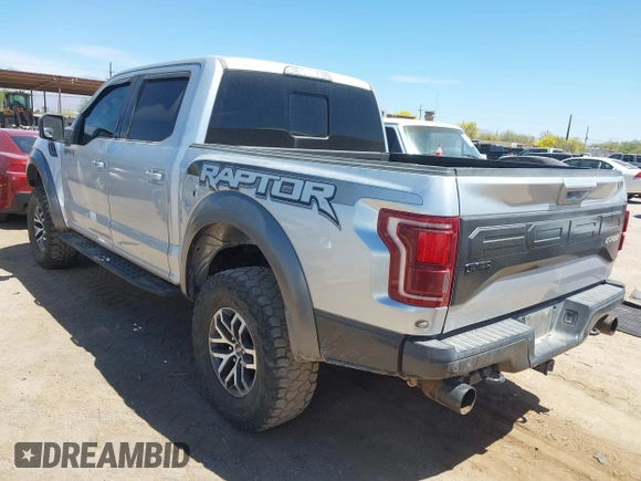 2017 Ford F-150 Raptor with VIN 1FTFW1RG1HFA74342, listed as a IAAI auction lot 42046612 with 139,618 mi miles and . Bid and sale history available at carsss.com. Image 3.