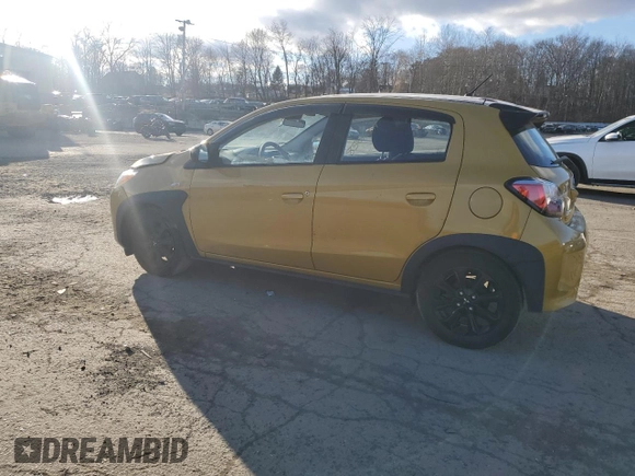 2023 Mitsubishi Mirage Black Edition с VIN ML32AWHJ5PH003304, выставлен на аукционе Copart как лот 85105444 с пробегом Не указан миль и На запчасти • Non repairable. История ставок и продаж доступна на DreamBid. Изображение 2.