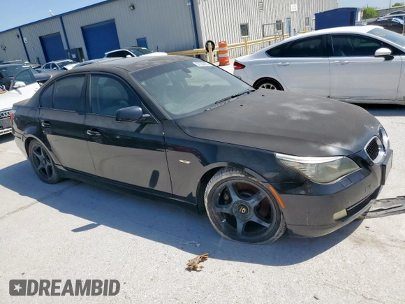 2008 BMW 5 Series 535i with VIN WBANW13568CZ82867, listed as a Copart auction lot 52788405 with Not Provided miles and Clean Title. Bid and sale history available at carsss.com. Image 4.
