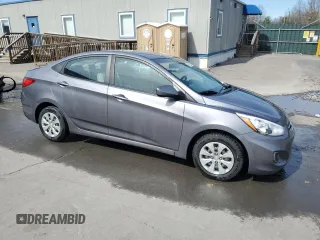 2017 Hyundai Accent Value Edition with VIN KMHCT4AE8HU315098, listed as a Copart auction lot 53959225 with 98,882 mi miles and Salvage Title. Bid and sale history available at DreamBid. Image 4.