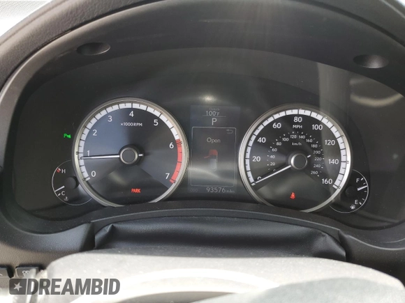 2016 Lexus NX 200t with VIN JTJBARBZ7G2091673, listed as a Copart auction lot 61752665 with 93,576 mi miles and Salvage title. Bid and sale history available at DreamBid. Image 9.