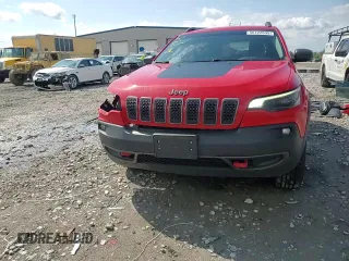 2019 Jeep Cherokee Trailhawk с VIN 1C4PJMBX3KD256495, выставлен на аукционе Copart как лот 56122695 с пробегом 98 786 миль миль и Списание • Salvage title. История ставок и продаж доступна на DreamBid. Изображение 15.