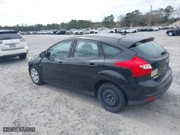 2012 Ford Focus SE with VIN 1FAHP3K2XCL332177, listed as a IAAI auction lot 41724839 with 178,779 mi miles. Bid and sale history available at carsss.com. Image 3.
