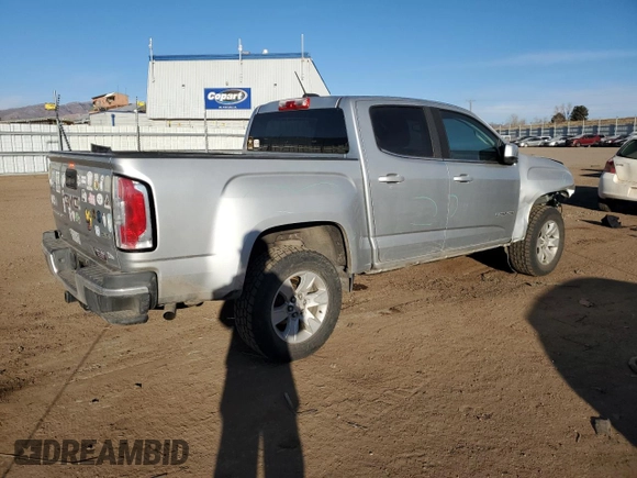 2018 GMC Canyon 2WD SLE with VIN 1GTG5CEN3J1169379, listed as a Copart auction lot 44781865 with 92,522 mi miles and Salvage Title. Bid and sale history available at carsss.com. Image 3.