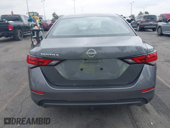 2024 Nissan Sentra S with VIN 3N1AB8BV2RY322960, listed as a IAAI auction lot 42201681 with 23,738 mi miles and . Bid and sale history available at DreamBid. Image 17.