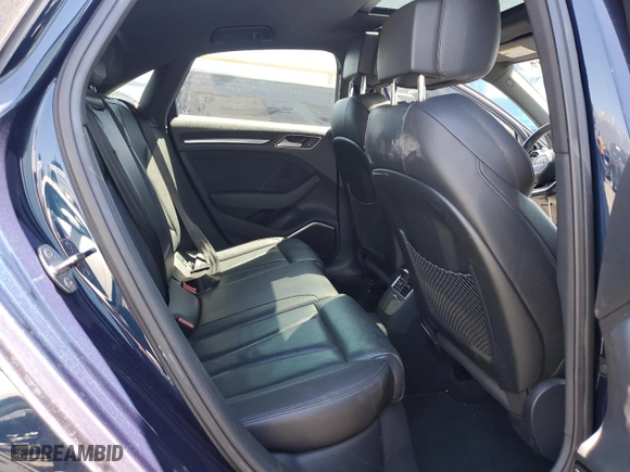 2017 Audi A3 Sedan Premium Plus with VIN WAUJ8GFF4H1059914, listed as a Copart auction lot 49399213 with 83,013 mi miles. Bid and sale history available at carsss.com. Image 10.