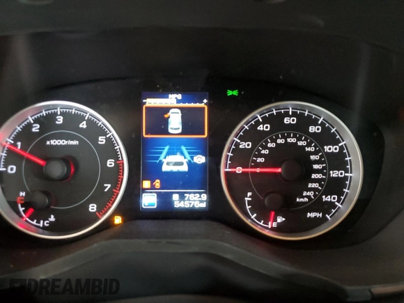 2022 Subaru Ascent Premium with VIN 4S4WMACD3N3421215, listed as a Copart auction lot 58940135 with 54,576 mi miles and Salvage title. Bid and sale history available at DreamBid. Image 9.