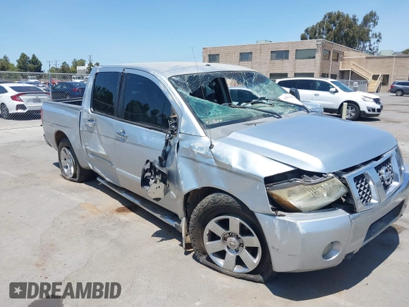 2007 Nissan Titan XE with VIN 1N6AA07A57N200866, listed as a IAAI auction lot 42563440 with 193,188 mi miles and . Bid and sale history available at DreamBid. Image 6.
