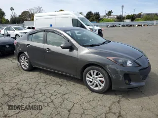 2012 Mazda 3 i Touring with VIN JM1BL1V73C1592150, listed as a Copart auction lot 50039815 with 111,193 mi miles and Salvage Title. Bid and sale history available at DreamBid. Image 4.