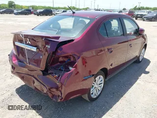 2024 Mitsubishi Mirage ES with VIN ML32FUFJ2RHF11096, listed as a IAAI auction lot 42081913 with 5,318 mi miles and . Bid and sale history available at DreamBid. Image 4.