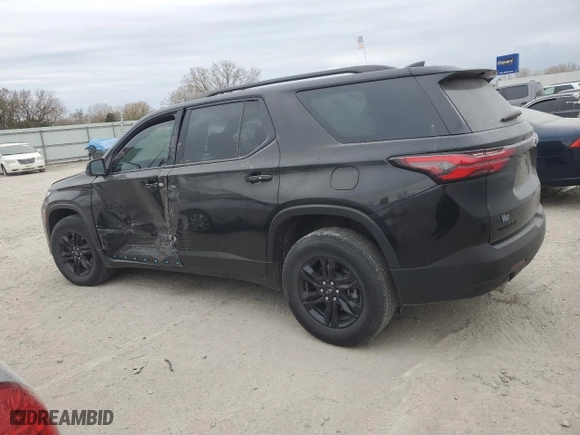 2022 Chevrolet Traverse LS with VIN 1GNERFKWXNJ185960, listed as a Copart auction lot 82153324 with 28,145 mi miles and Salvage Title. Bid and sale history available at carsss.com. Image 2.