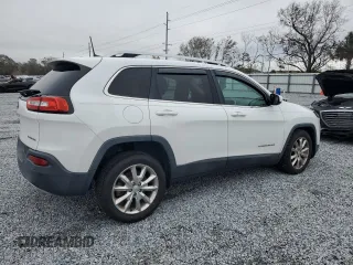 2017 Jeep Cherokee Limited with VIN 1C4PJLDS5HW642781, listed as a Copart auction lot 42055575 with 99,464 mi miles and Salvage Title. Bid and sale history available at carsss.com. Image 3.