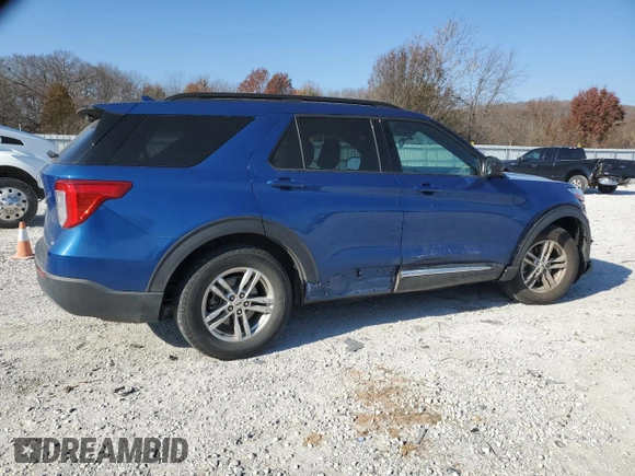 2020 Ford Explorer XLT z VIN 1FMSK7DHXLGA64596, wystawiony jako Copart lot #82782614 z przebiegiem 166 977 mil mil oraz Szkoda całkowita • Salvage title. Historia ofert i sprzedaży dostępna na DreamBid. Obrazek 3.