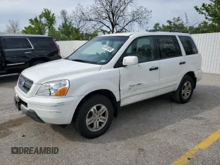 2005 Honda Pilot EX with VIN 5FNYF184X5B038942, listed as a Copart auction lot 50913695 with 225,404 mi miles and Salvage Title. Bid and sale history available at DreamBid. Image 1.